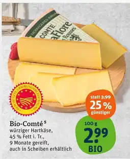tegut Bio-comté Angebot