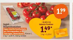 tegut Tegut rispentomaten Angebot
