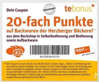 tegut Herzberger backwaren der herzberger bäckerei Angebot