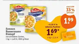 tegut Sonnen bassermann frühlings eintopf Angebot