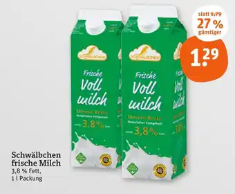tegut Schwälbchen frische milch Angebot