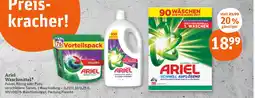 tegut Ariel waschmittel pulver Angebot