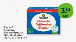 tegut Alnatura bio-weidemilch-süßrahmbutter Angebot