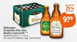 tegut Bitburger premium pils Angebot