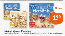 tegut Wagner original wagner piccolinis salami Angebot