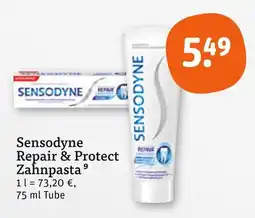 tegut Sensodyne repair & protect zahnpasta Angebot