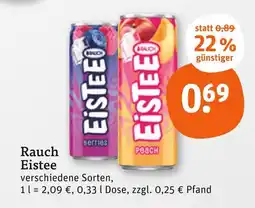 tegut Rauch eistee berries Angebot