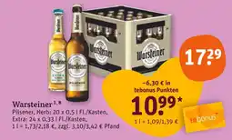 tegut Warsteiner pilsener herb Angebot