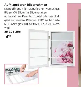 Tchibo Aufklappbarer bilderrahmen Angebot