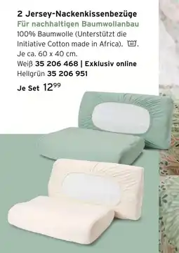 Tchibo 2 jersey-nackenkissenbezüge Angebot