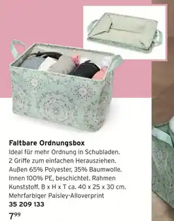 Tchibo Faltbare ordnungsbox Angebot
