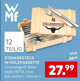 porta Wmf steakbesteck in holzkassette Angebot