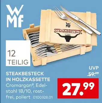 porta Wmf steakbesteck in holzkassette Angebot