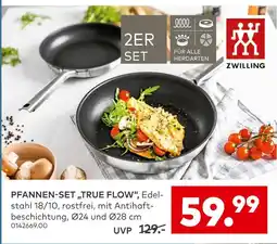 porta Zwilling pfannen-set 'true flow' Angebot