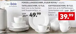 porta Creatable porzellan tafelgeschirr 'fleur royal', 12-tlg Angebot