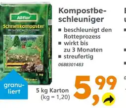 Globus Baumarkt Allflor kompostbeschleuniger Angebot