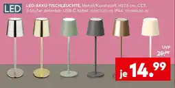 porta Led-akku-tischleuchte Angebot