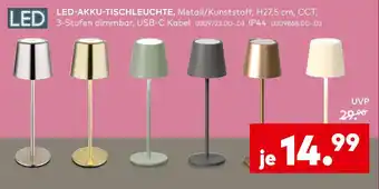 porta Led-akku-tischleuchte Angebot