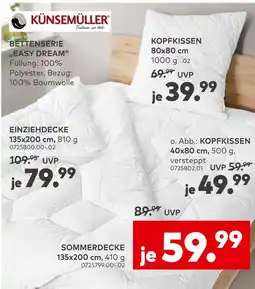 porta Künsemüller einziehdecke Angebot