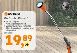 Globus Baumarkt Gardena gießstab classic Angebot