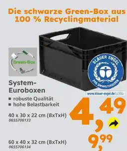 Globus Baumarkt System-eurobox 40 x 30 x 22 cm Angebot