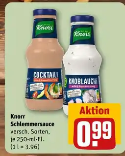 REWE Knorr cocktail schlemmsauce Angebot