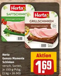 REWE Herta saftschinken Angebot
