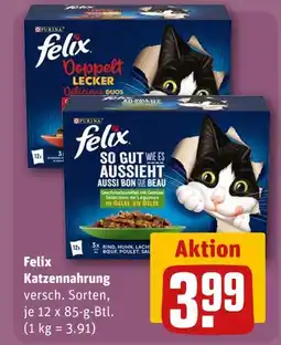 REWE Felix katzennahrung Angebot