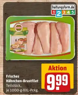 REWE Frisches hähnchen-brustfilet Angebot