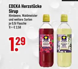 trinkgut Edeka herzstücke sirup himbeere Angebot