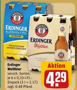 REWE Weißbier Angebot
