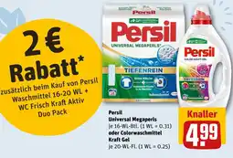 REWE Persil universal megaperls oder colorwaschmittel kraft gel Angebot