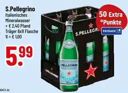 trinkgut S.pellegrino italienisches mineralwasser Angebot