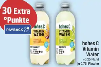 Edeka Hohes c vitamin water orange maracuja Angebot