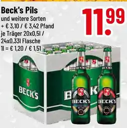 trinkgut Beck's beck's pils Angebot