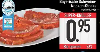Edeka Bayerische schweine-nacken-steaks Angebot