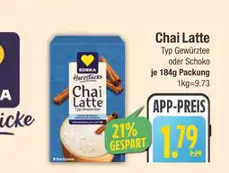 Edeka Edeka herzstücke chai latte typ gewürztee Angebot