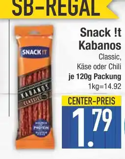 Edeka Snack !t kabanos classic Angebot
