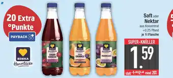 Edeka Edeka herzstücke saft sauer kirsche Angebot