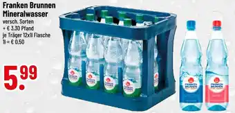 trinkgut Franken brunnen mineralwasser spritzig Angebot