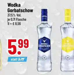 trinkgut Wodka gorbatschow wodka gorbatschow 37,5% vol Angebot