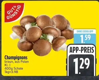 Edeka Gut & günstig champignons Angebot