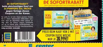 Edeka Pampers xxl pack premium protection Angebot