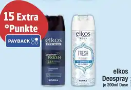 Edeka Elkos elkos for men deospray fresh Angebot