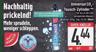 Edeka Gut & günstig universal co2-tausch-zylinder Angebot