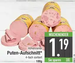 Edeka Höhenrainer puten-aufschnitt Angebot