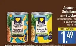 Edeka Edeka ananas dessertstücke Angebot