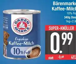Edeka Bärenmarke kaffee-milch Angebot