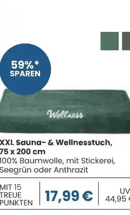 Edeka Xxl sauna- & wellnesstuch Angebot