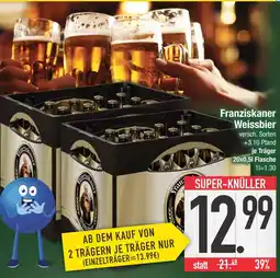 Edeka Franziskaner weissbier Angebot